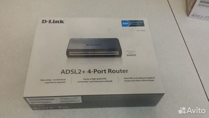 Маршрутизатор D-link DSL-2540U