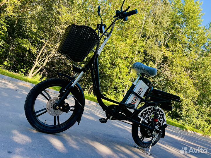 Электровелосипед Колхозник Черный 60V/21Ач