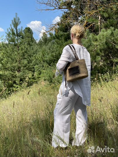 Сумка женская из джута cesta-C