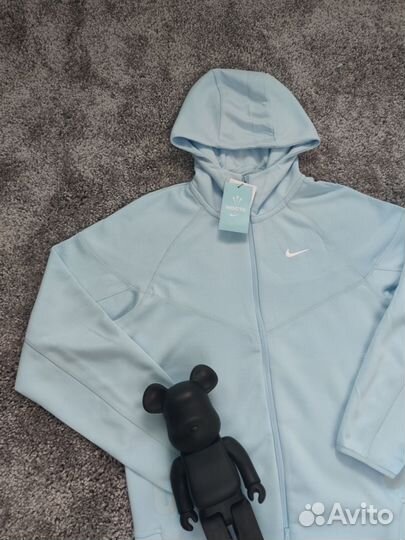 Зип-Худи Nike Tech Fleece Nocta Голубая