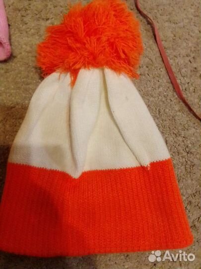 Шапки 4 разных детских бу
