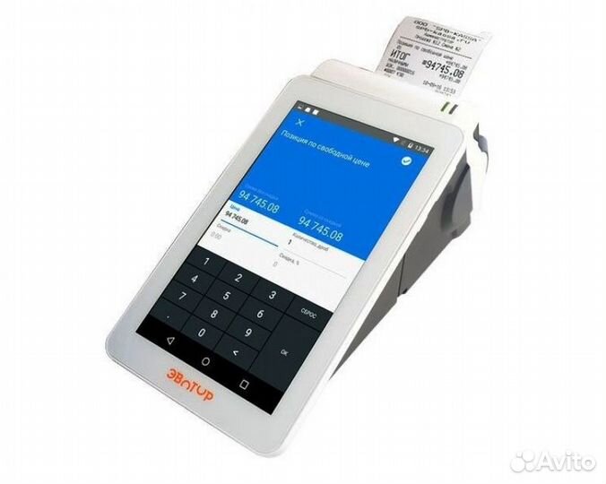 Онлайн-касса Эвотор 7.2 под ключ