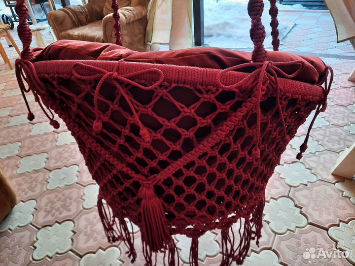 Подвесное кресло качели