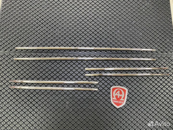 Накладки на бампер 6 ч Volkswagen Transporter T6