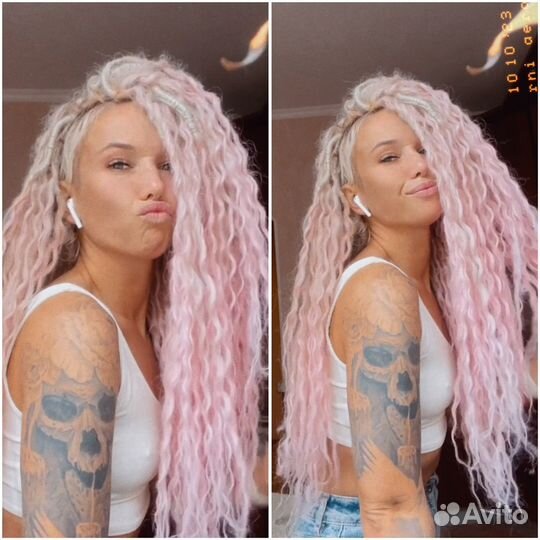 Афрокудри, де косы/ дреды