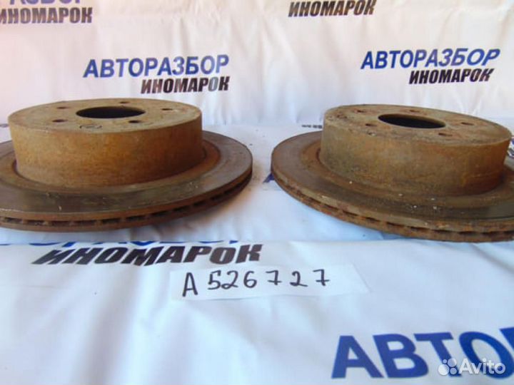 Диск тормозной задний для Nissan X-Trail 1 2001-2