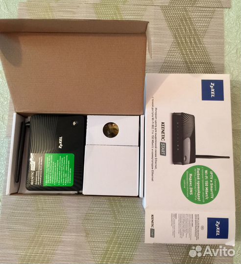 Интернет-центр Zyxel Keenetic Start новый