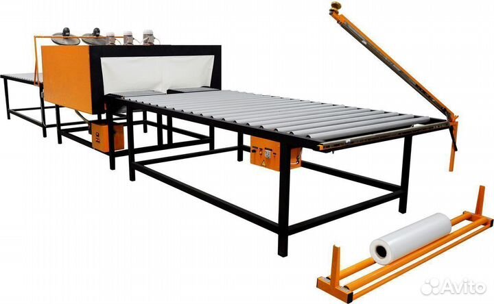 Термоусадочная машина для крупной продукции