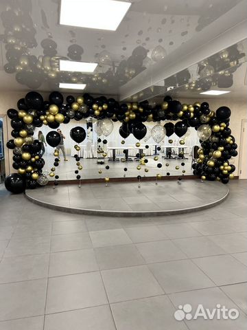 Оформление магазинов, фотозоны, гирлянды из шаров