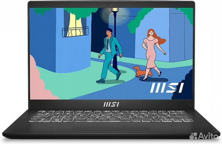 Ноутбук MSI Modern 14 C5M-011XRU, 9S7-14JK12-011
