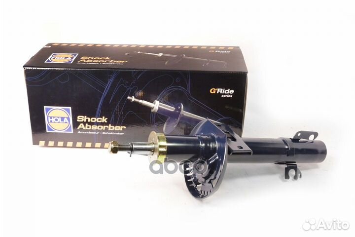 Стойка амортизаторная передняя, давление газа