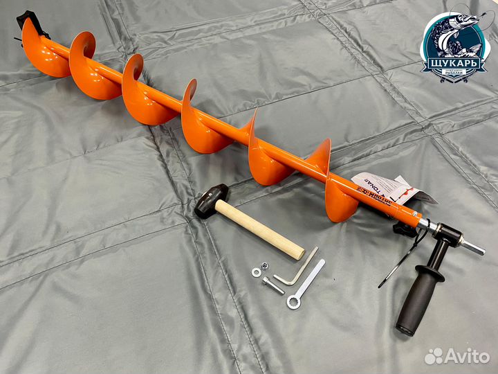 Переходник со шнеком Motostorm 130 и 150 mm