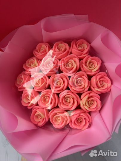 Букет из шоколадных роз