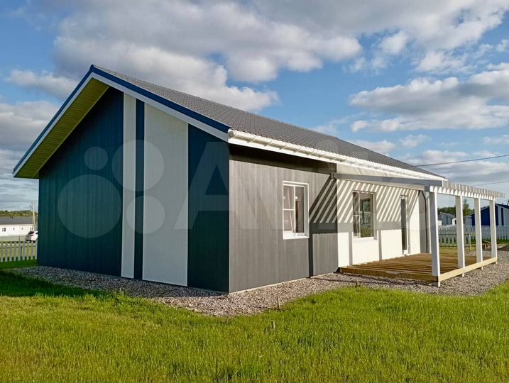 Дом 126 м² на участке 18,5 сот.