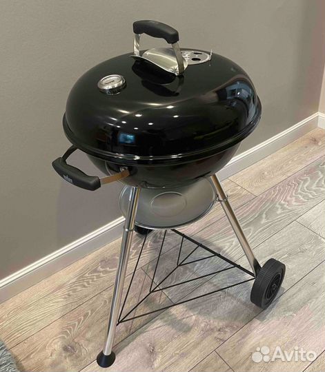 Гриль угольный Weber Compact, черный, 47 см