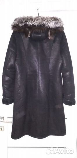 Дубленка и шапка