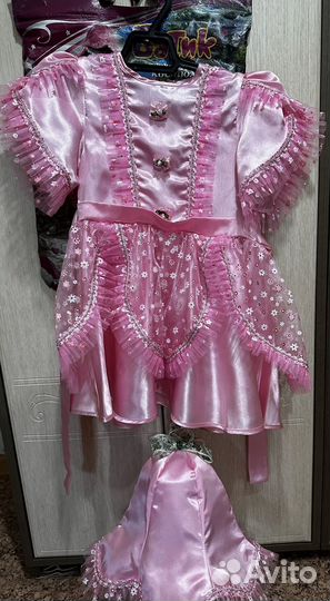 Новогодний костюм для девочки 104 110