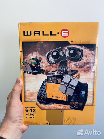Конструктор как лего: роботы Валли Wall-E