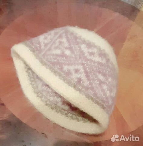 Шапка женская шерстяная
