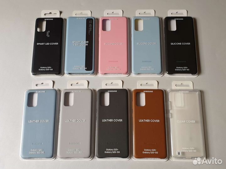 Чехлы на Samsung S20+ оригинал новые
