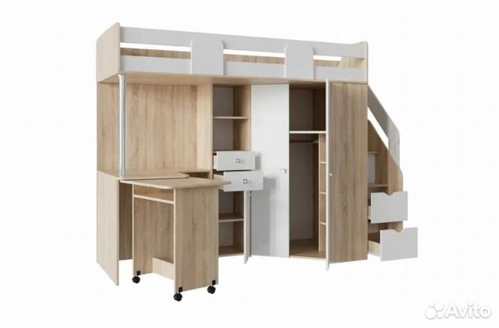 Кровать чердак 