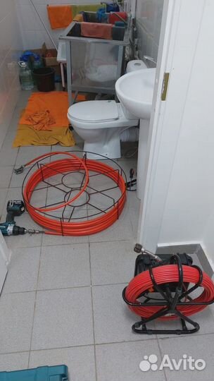 Прочистка Чистка Устранение засоров канализации