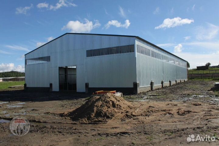 Быстровозводимый ангар под ключ