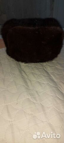 Норковая шапка мужская