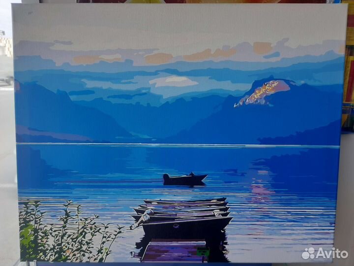 Картины по номерам раскрашенные