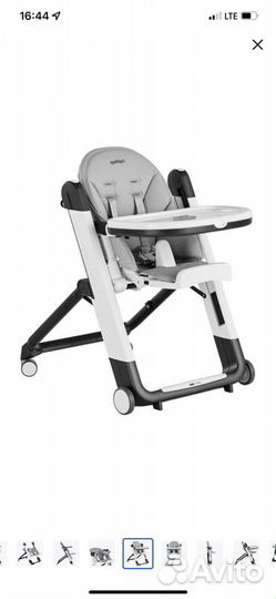 Стульчик для кормления peg perego siesta