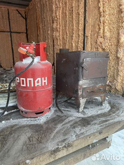 Печь буржуйка в палатку