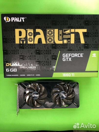 Видеокарта Gtx 1660Ti 6gb с компа