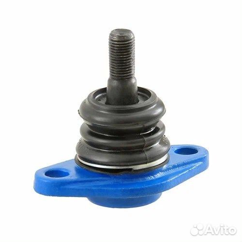 Палец шаровой верхний с чехлом закатной с крепежом