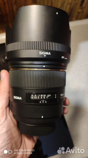 Объектив sigma 85mm f 1 4 nikon
