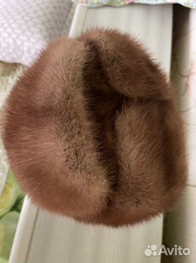 Норковая шапка мужская