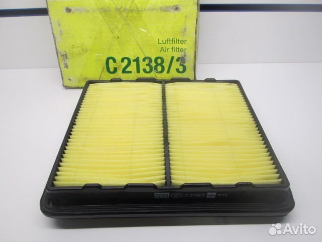 Фильтр воздушный c2138/3 Хонда Цивик 1,6(95-01)