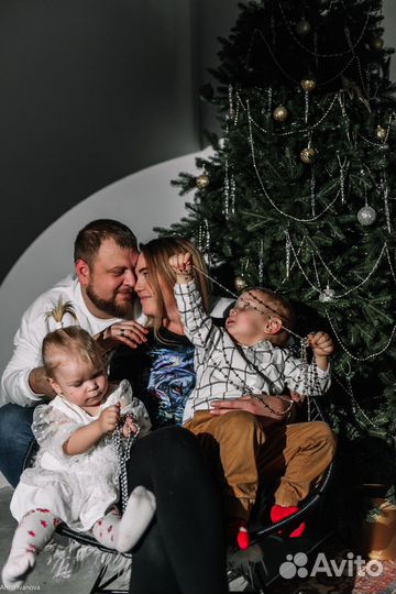 Семейная фотосессия в студии