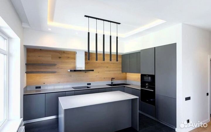 Кухонный гарнитур прямой на заказ