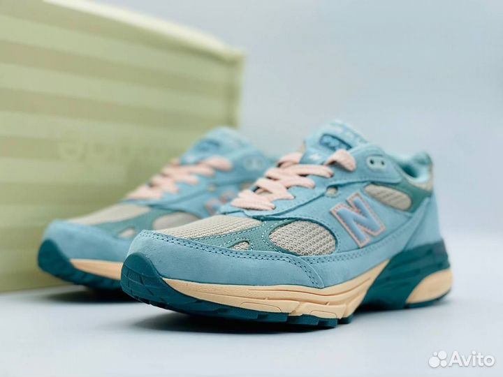 New balance 993, бирюза