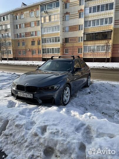 Рейлинги на крышу стояли на bmw 3 f30