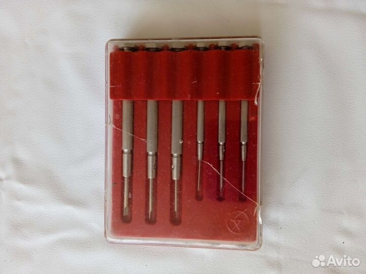 Набор отверток для точной механики СССР