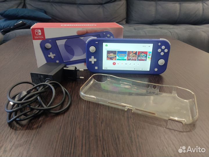 Прошитая Nintendo Switch Lite 160Gb+куча игр