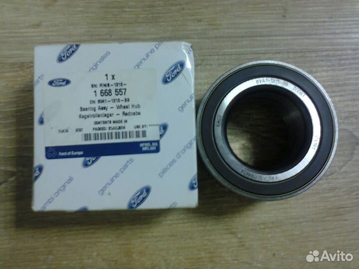 Ступица передняя, задняя, подшипники на Форд