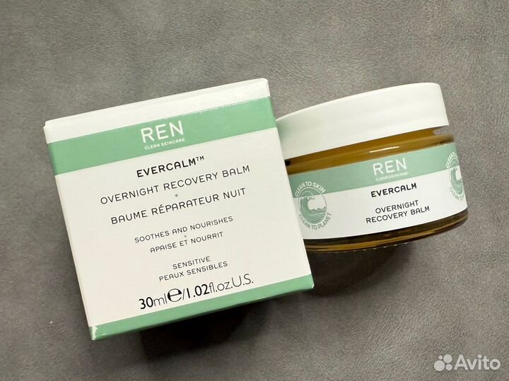 Бальзам для лица REN Evercalm Overnight Balm