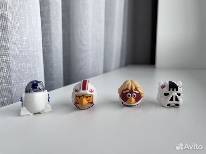 Angry birds фигурки star wars Звёдные войны