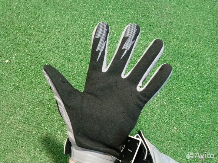 Перчатки мото FOX эндуро серые