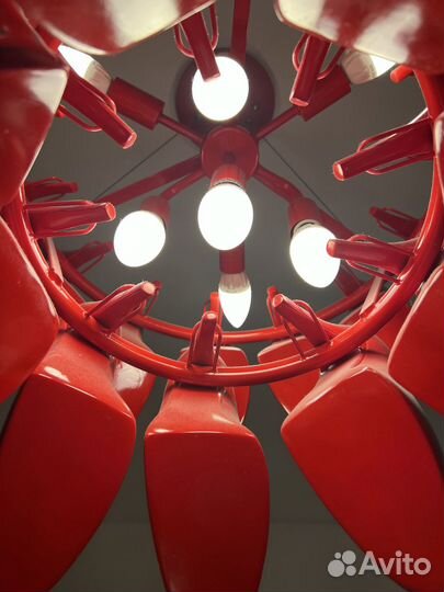 Люстра из туфель (Cristal Lux Tiffany SP7 Rosso)