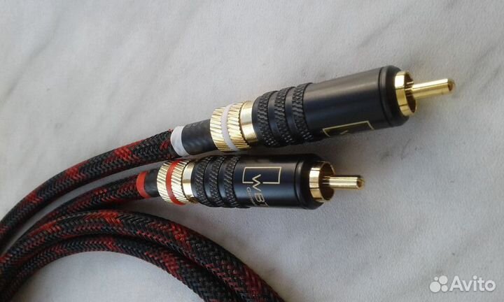 XLR - RCA межблочный кабель