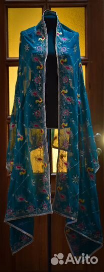 Шаль платок бохо сари дупата восток экзотика танец