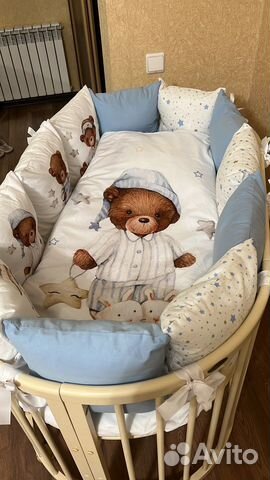 Бортики в детскую кроватку для мальчика